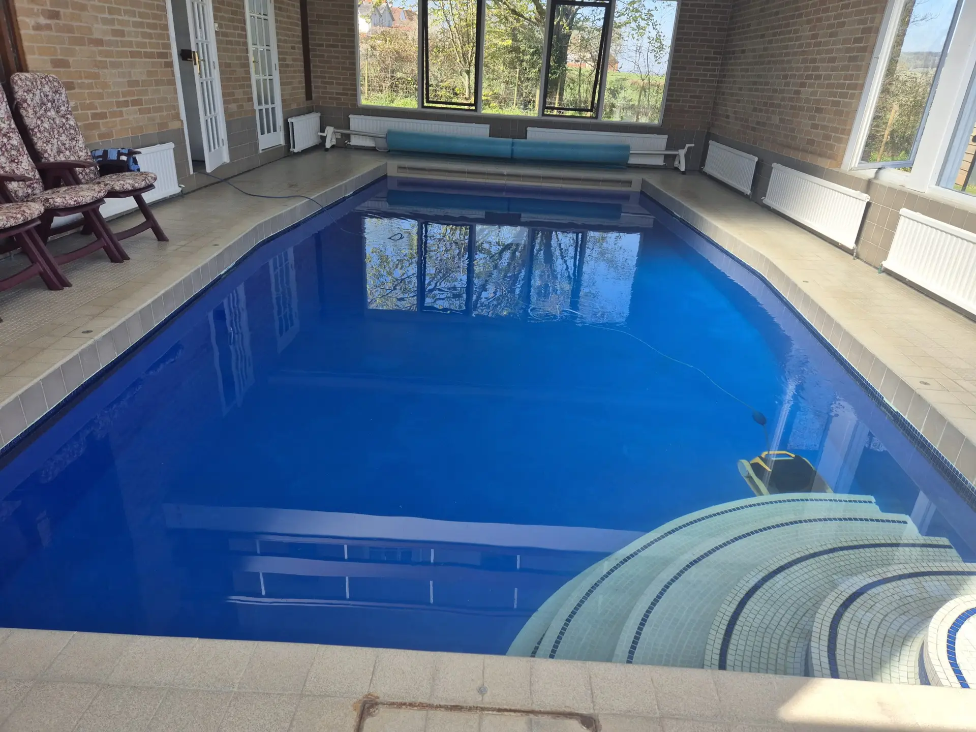 A further image of indoor pool